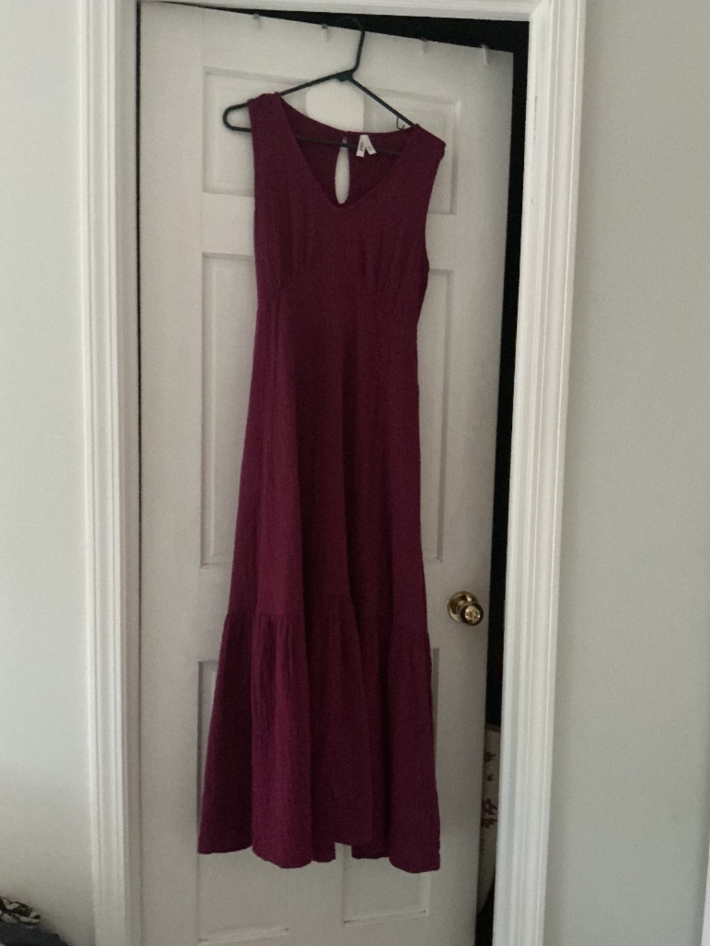 Pact organic costal double gauze maxi dress size XS. original price $138